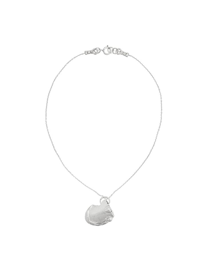 Joseph Joseph X Alighieri Crushed Metal Pendant Necklace - Metallic