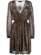 Missoni Sequin Embellished Flared Dress - Orange