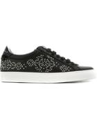 Givenchy Studded Sneakers, Women's, Size: 36, Black, Leather/metal/rubber