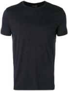 Emporio Armani Short-sleeve Fitted T-shirt - Blue