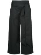 Demoo Parkchoonmoo Belted Wide Pants - Black
