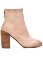 Marsèll Heeled Ankle Boots - Nude & Neutrals