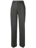 Aspesi High Waisted Trousers - Grey