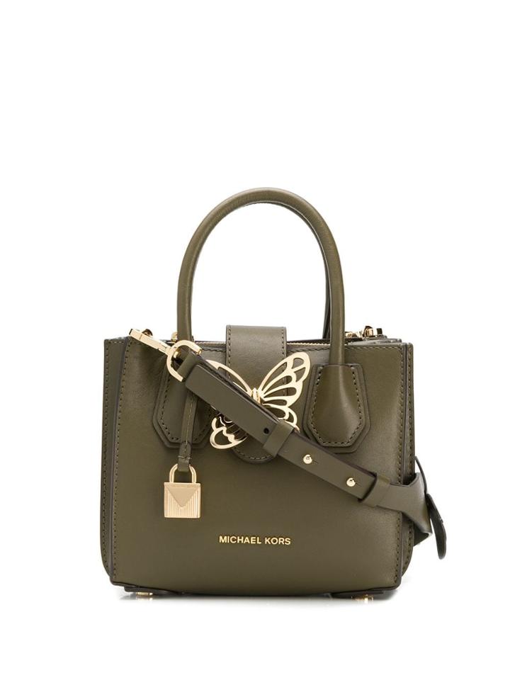 Michael Michael Kors Butterfly Mini Mercer Tote - Green