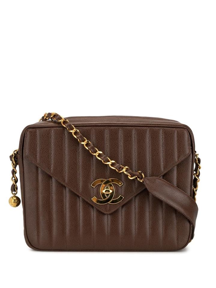 Chanel Pre-owned Mademoiselle Cc Shoulder Bag - Brown