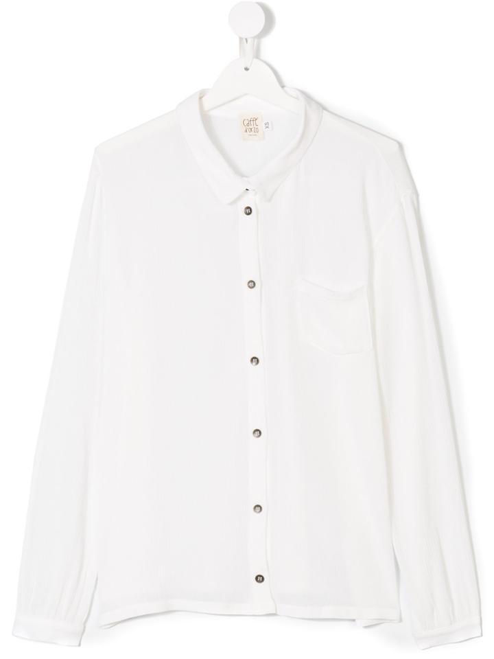 Caffe' D'orzo Teen Denise Shirt - White