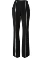 Jean Louis Scherrer Pre-owned Flared Trousers - Black