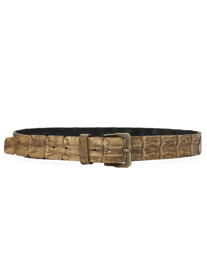 Scunzani Ivo Crocodile Leather Belt