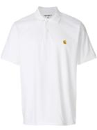 Carhartt Logo Polo Shirt - White