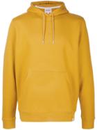 Norse Projects Distressed Print Hoodie - Yellow