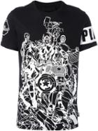 Philipp Plein 'power Tem' T-shirt, Men's, Size: Large, Black, Cotton