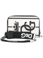 Dolce & Gabbana Zip-around Printed Wallet - White