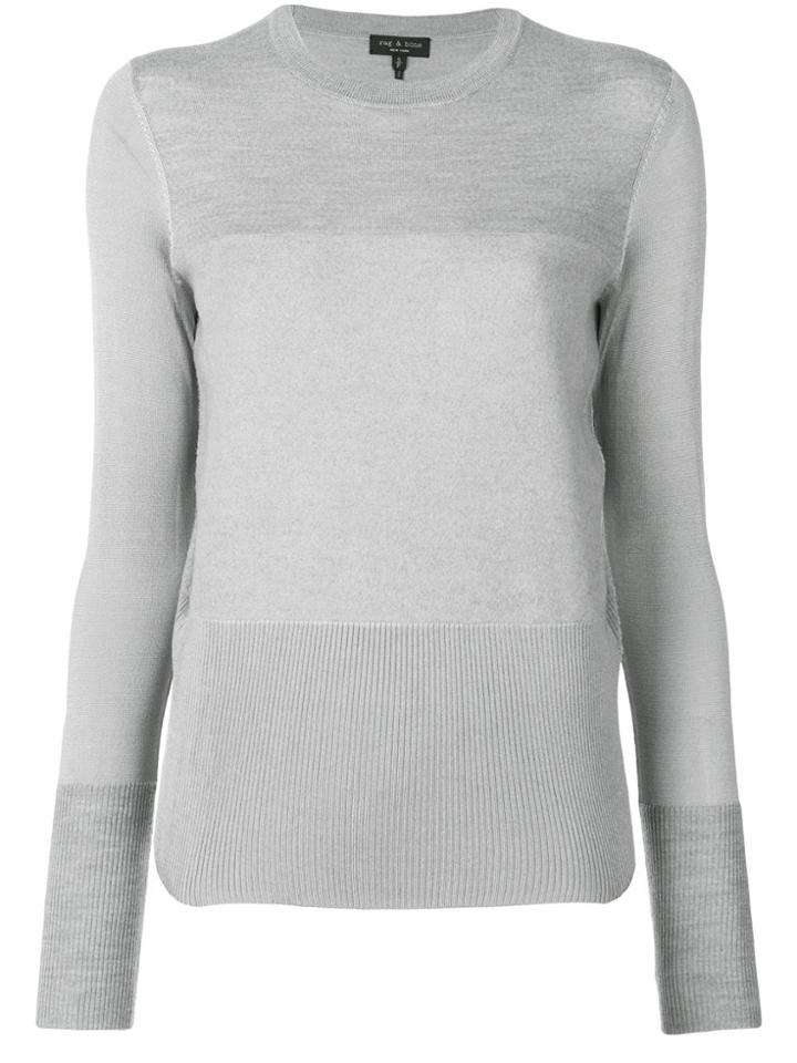 Rag & Bone Marissa Crew Neck Sweater - Grey