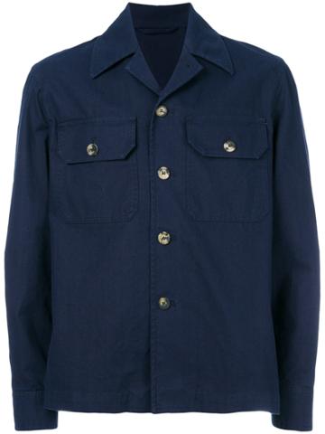 Doppiaa Shirt Jacket - Blue