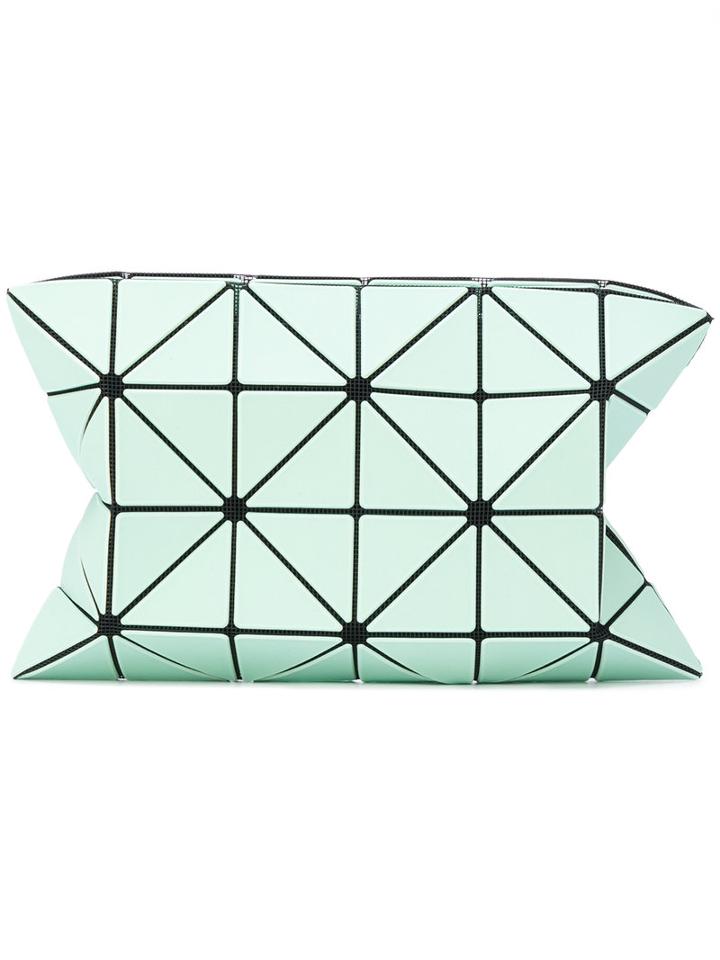 Bao Bao Issey Miyake - Embroidered Clutch - Women - Pvc - One Size, Green, Pvc