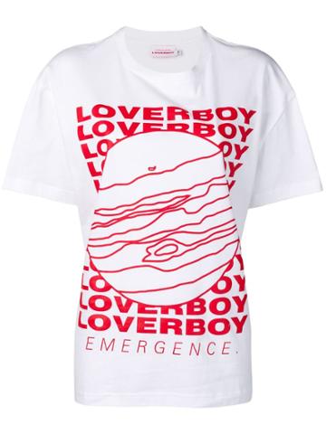 Charles Jeffrey Loverboy Loverboy Print T-shirt - White