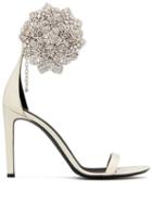 Giuseppe Zanotti Crystal Embellished Pumps - White