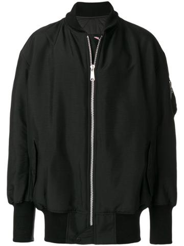 Y3 Sport Zipped Bomber Jacket - Black