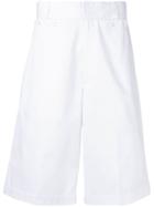 Jacquemus Knee-high Cargo Shorts - White