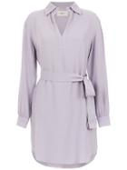 Egrey Long Sleeved Dress - Pink & Purple