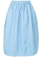 Casey Casey High Waisted Relaxed Skirt - Blue