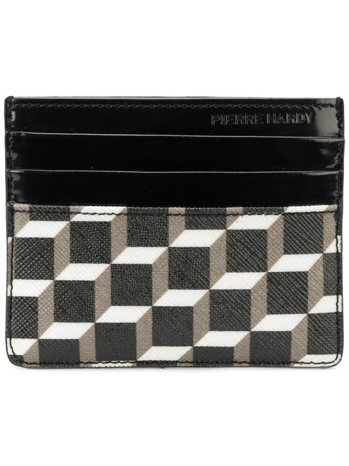 Pierre Hardy Geometric Print Cardholder - Black