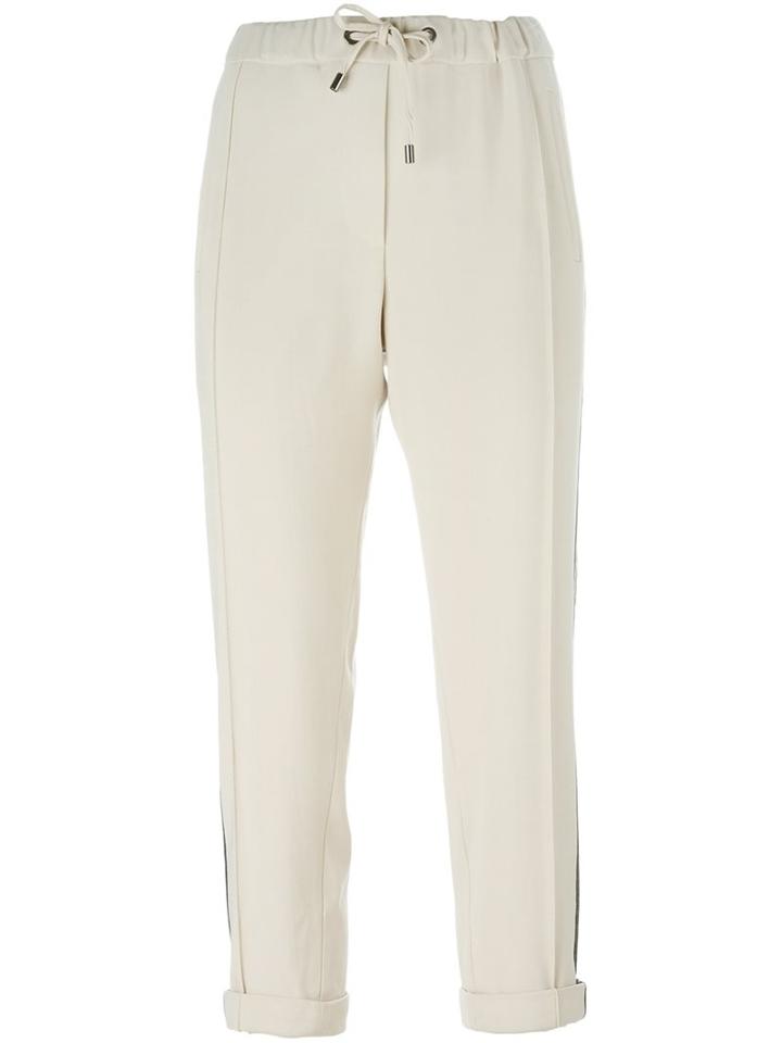 Brunello Cucinelli Side Stripe Trousers