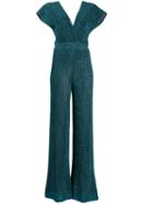 M Missoni V-neck Jumpsuit - Blue
