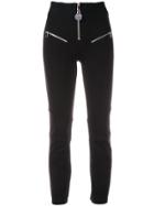 Diesel Zip-detail Skinny Trousers - Black