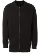 Blk Dnm Zipped Sweatshirt Jacket, Men's, Size: Xs, Black, Cotton