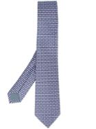 Bulgari Cat Print Neck Tie