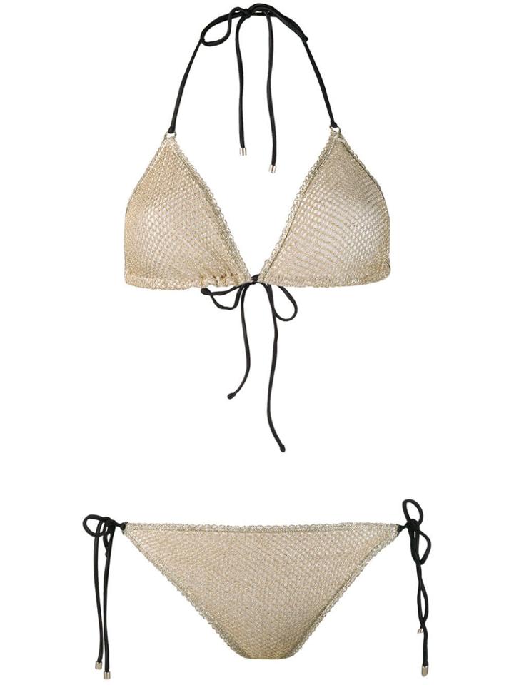 Missoni Mare Crochet Bikini Set - White