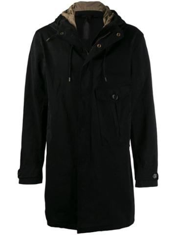 Ten C Cyclone Coat - Black