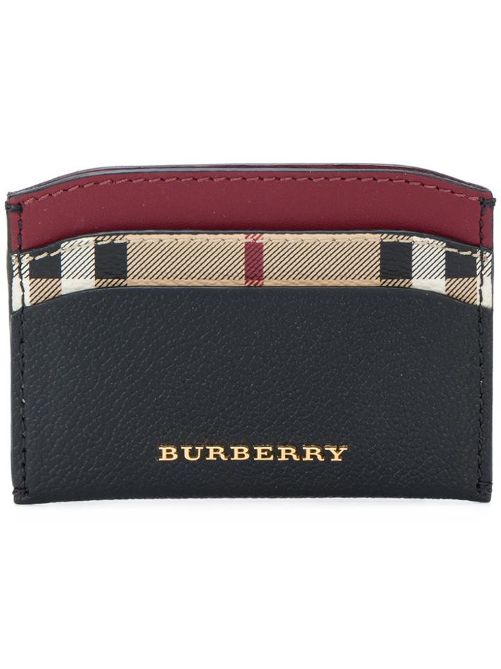 Burberry Logo Card Case - Black
