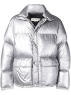 Golden Goose Astronaut Puffer Jacket - Silver