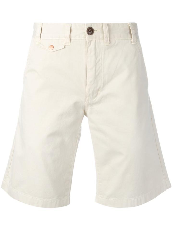 Barbour Neuston Twill Shorts - Nude & Neutrals