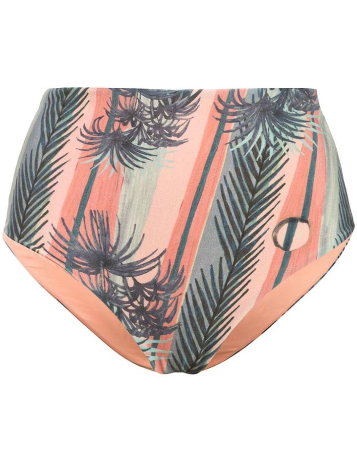 Patbo Printed Bikini Bottoms - Blue