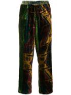 Pierre-louis Mascia Wide Leg Trousers - Multicolour