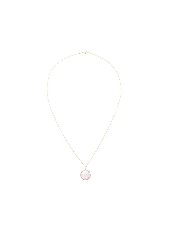 Aurelie Bidermann 'chivoir' Pink Sapphire Necklace, Women's, Metallic