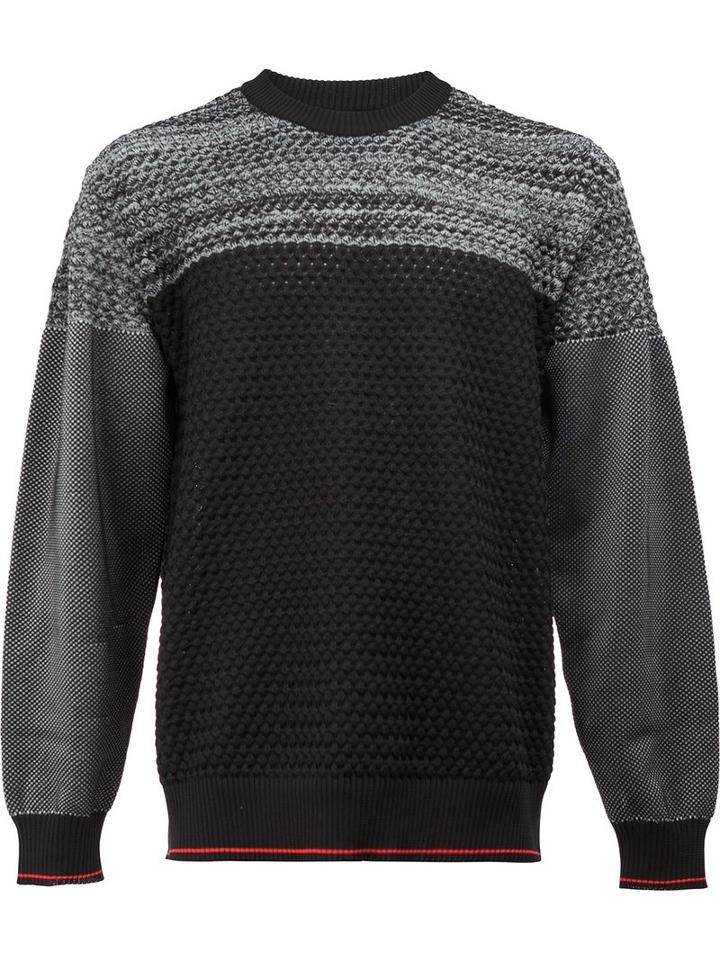 08sircus Tonal Jumper, Size: 5, Black, Polyester