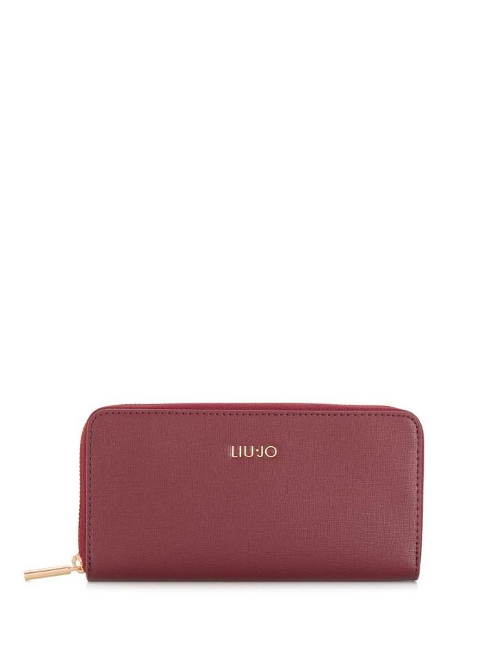 Liu Jo Logo Plaque Wallet - Red