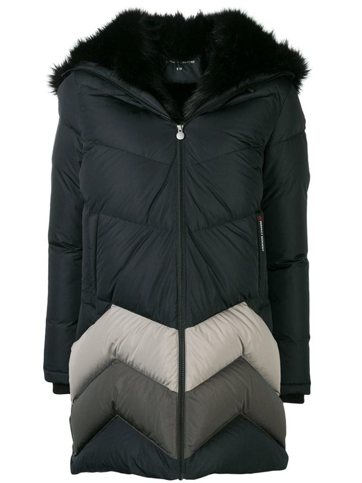 Perfect Moment Fur Lining Puffer Jacket - Black