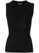 Dolce & Gabbana Slim Fit Tank Top - Black
