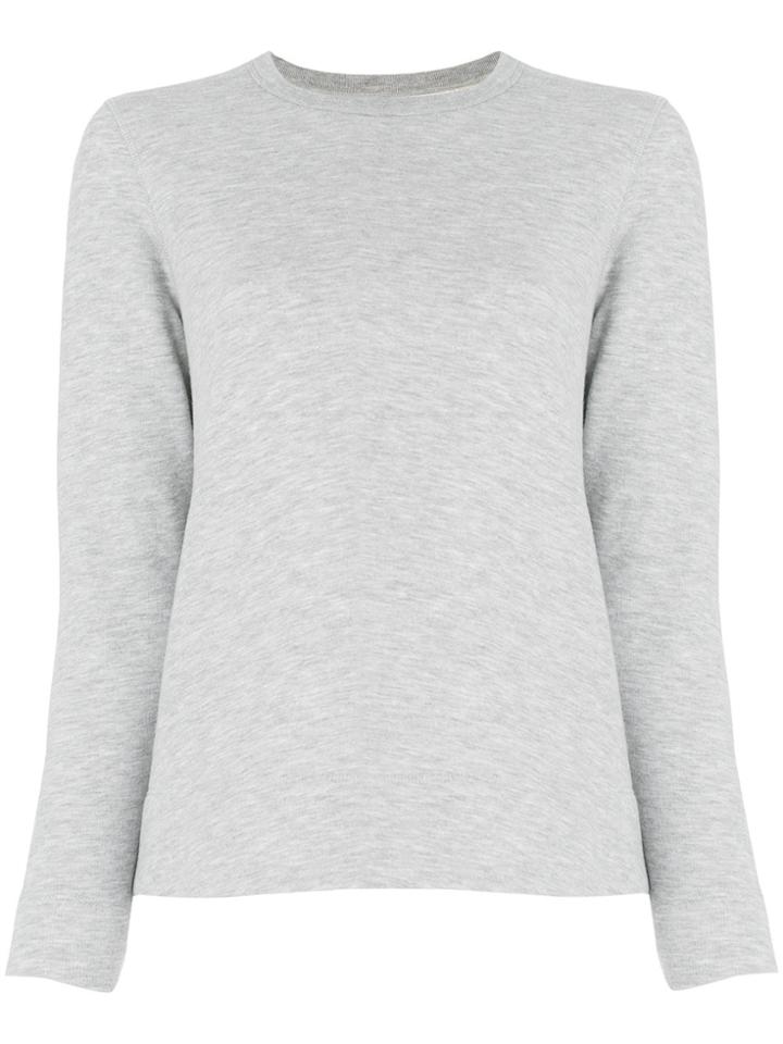 Officine Generale Crew Neck Sweatshirt - Grey