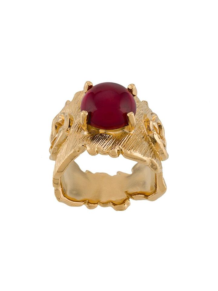 Gucci Double G Irregular Ring - Gold
