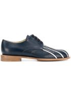Marni Stripe Detail Lace-up Shoes - Blue