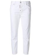 Dsquared2 Mid-rise Tapered Jeans - White