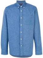 Canali Checked Shirt - Brown