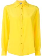 M Missoni Pussy Bow Shirt, Women's, Size: 40, Yellow/orange, Silk
