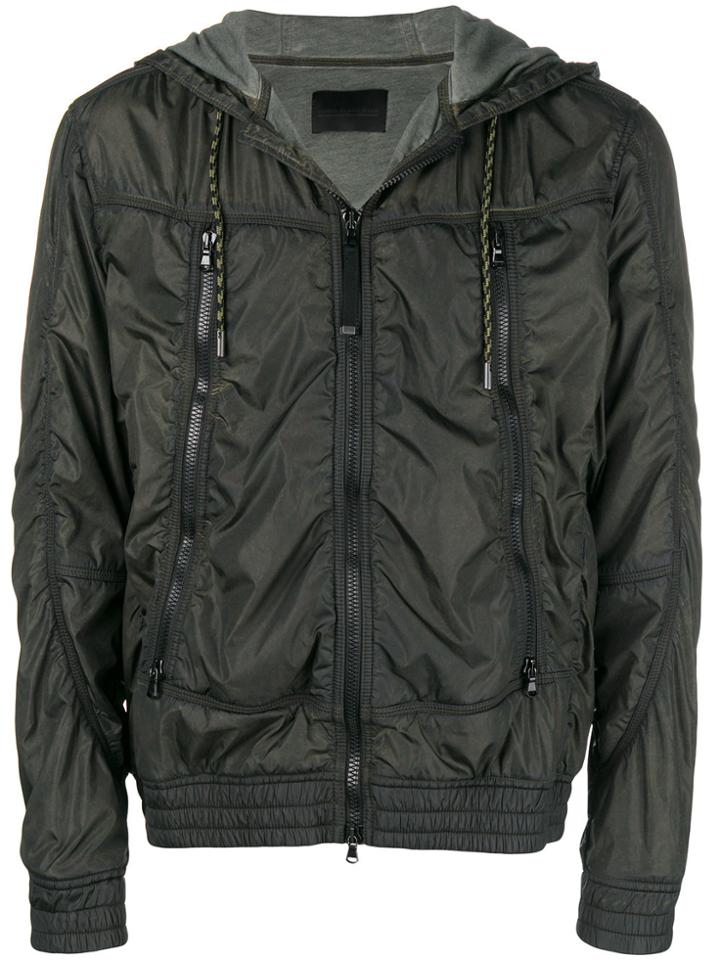 Diesel Black Gold Lightweight Rain Jacket - Green
